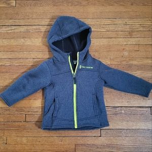 Toddler Free Country Lined Hoodie Coat Sweatshirt